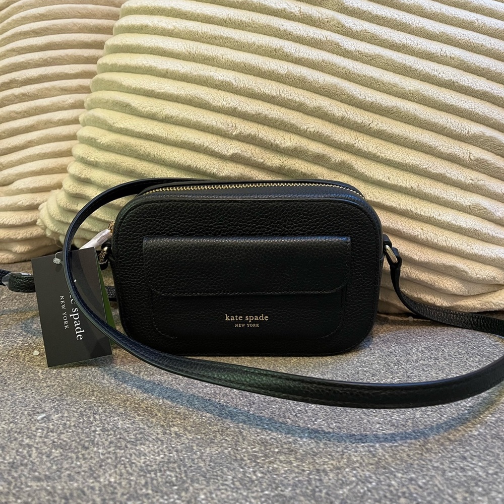 Kate Spade Elegant Black Crossbody Bag